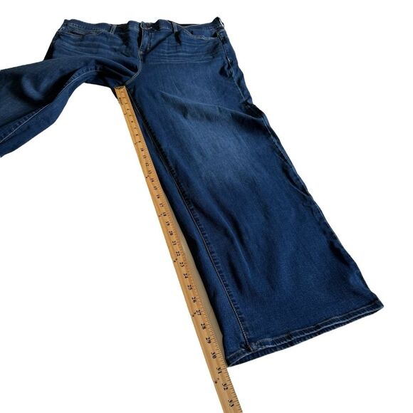 Torrid Bombshell Wide Leg Super Soft Jeans Feel The Fit Tummy Control Sz 22 Tall - Picture 7 of 12